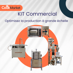 Kit Commercial pour la Production de Chocolat : Ligne à Échelle Commerciale